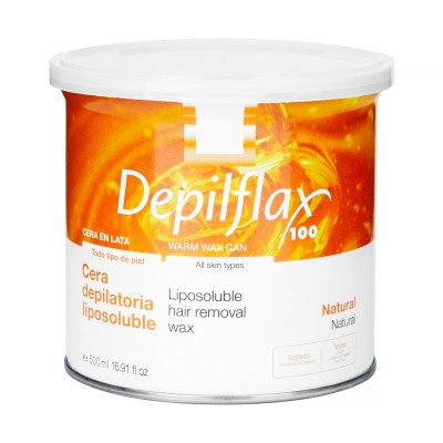 DEPILFLAX DEPILATION WAX CAN 500ML NATURAL