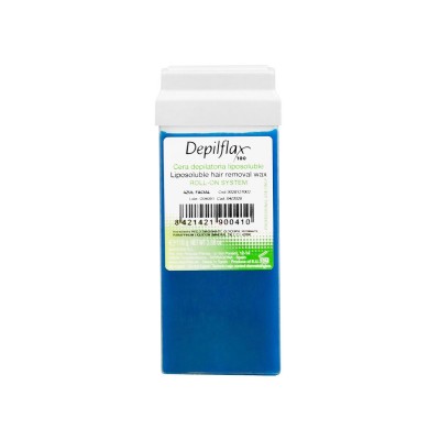 DEPILFLAX 100 DEPILATION WAX ROLLER AZULEN 110g