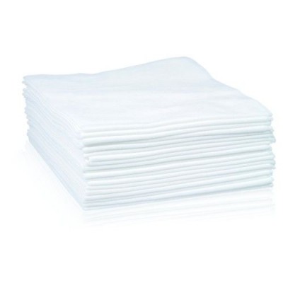 Disposable surgical scarves 20 pcs. 70 x 40 cm white wave