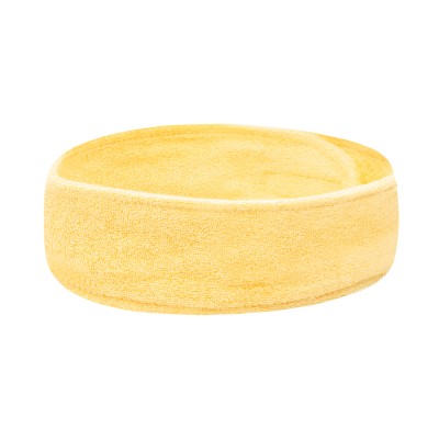 Terrycloth headband yellow