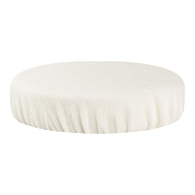 Terry cloth cover for cream stool