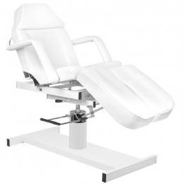 Hyd. cosmetic chair A 210C pedi white