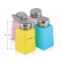Bottle with pump chrome 180 ml mix color Bottle with pump chrome 180 ml mix color