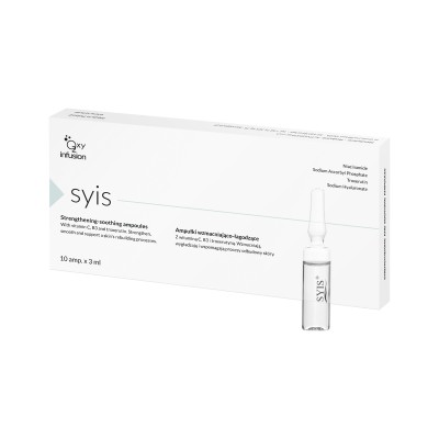 Syis strengthening and soothing ampoules for capillaries 10 x 3 ml Syis strengthening and soothing ampoules for capillaries 10 x 3 ml