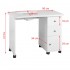 Wood desk with extractor 011B