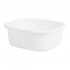 Pedicure tray white straight