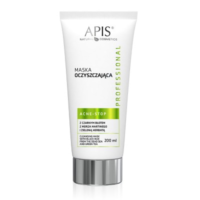 Apis acne-stop black mud cleansing mask 200 ml