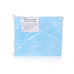 Disposable surgical cloths-washcloths 100 pcs. soft&scrub 20 x 25 cm Disposable surgical cloths-washcloths 100 pcs. soft&scrub 20 x 25 cm