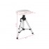 Azzurro 301 alu pedicure footrest