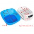 Azzurro shower tray with massager