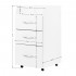 Combi cabinet II white