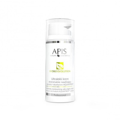 Apis hydro evolution ultralight extreme moisturizing cream with pear and rhubarb aquaxtrem™ 100 ml Apis hydro evolution ultralight extreme moisturizing cream with pear and rhubarb aquaxtrem™ 100 ml