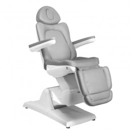 Electric cosmetic chair Azzurro 870 3 motors gray