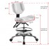 Cosmetic stool A-4299 white