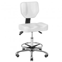 Cosmetic stool A-4299 white