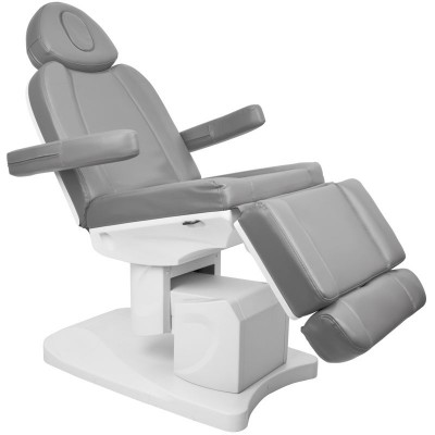Electric cosmetic chair Azzurro 708A 4 motors gray