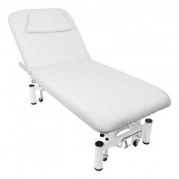 Electric massage lounger Azzurro 684 1 motor white