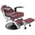 Gabbiano Imperial Burgundy Barber Chair