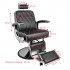 Gabbiano Imperial Burgundy Barber Chair