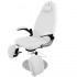 Azzurro 713A white hydraulic podiatry chair