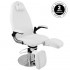 Azzurro 713A white hydraulic podiatry chair