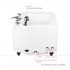 Azzurro pedicure shower tray with hydromassage A023