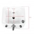 Azzurro pedicure shower tray with hydromassage A023