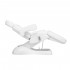 Electric cosmetic chair Lux 4M white with cradle