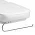 Electric cosmetic chair Lux 4M white with cradle