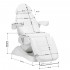 Electric cosmetic chair Lux 4M white with cradle