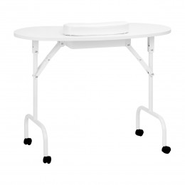 Folding desk 4031 white + bag