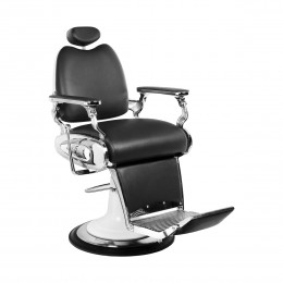 Gabbiano Barber Chair Moto Style Black