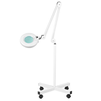 S4 magnifying glass lamp + stand white