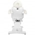 Electric cosmetic chair Azzurro 869A swivel 4 motors white