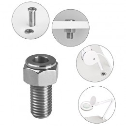 Lamp holder-magnifying glass tube stainless steel