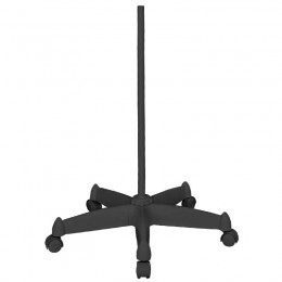 Glow Moonlight Magnifying Glass Lamp Stand Black