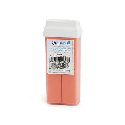 Quickepil depilatory wax roll rosa rose 110 g