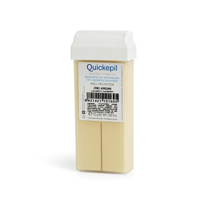 Quickepil depilatory wax roll zinc-argan 110 g