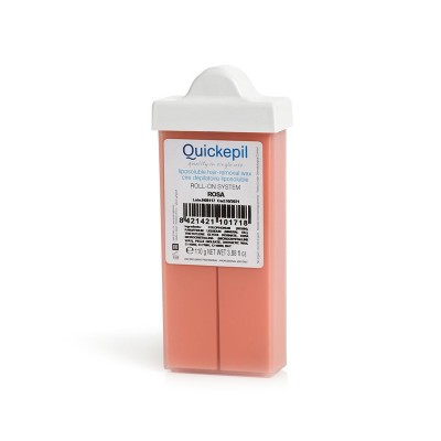 Quickepil facial depilation wax narrow roll rose 110 g