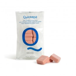 QUICKEPIL ROSE HARD DEPILATION WAX WITHOUT STRIPES FOR DEPILATION 1 KG PINK