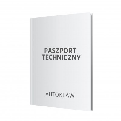 Technical passport for autoclave