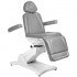 Electric cosmetic chair Azzurro 869A swivel 4 motors gray