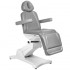 Electric cosmetic chair Azzurro 869A swivel 4 motors gray