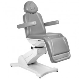 Electric cosmetic chair Azzurro 869A swivel 4 motors gray