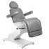 Electric cosmetic chair Azzurro 869A swivel 4 motors gray