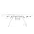 Cosmetic chair 557A with trays white