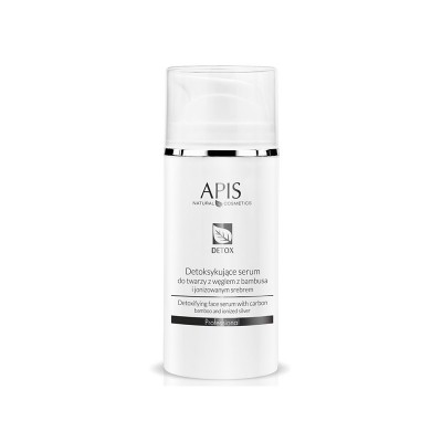 Apis detoxifying face serum with bamboo charcoal and ionized silver 100 ml Apis detoxifying face serum with bamboo charcoal and ionized silver 100 ml