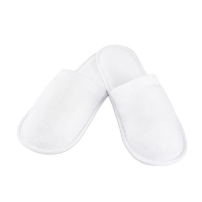 Terry slippers full white