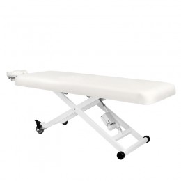 Electric massage lounger Azzurro 336 1 motor white