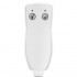 Electric massage lounger Azzurro 336 1 motor white